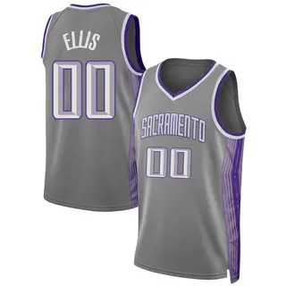 Men's Boogie Ellis Sacramento Kings Anthracite 2022/23 City Edition Jersey - Swingman