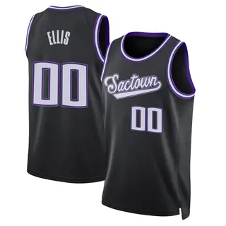 Men's Boogie Ellis Sacramento Kings Black 2021/22 Icon Edition Jersey - Swingman