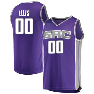 Men's Boogie Ellis Sacramento Kings Purple Jersey - Icon Edition - Fast Break