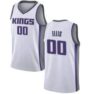 Men's Boogie Ellis Sacramento Kings White Jersey - Association Edition - Swingman