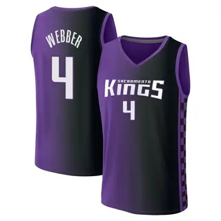 Men's Chris Webber Sacramento Kings Purple Statement Edition 2022/23 Jersey - Fast Break