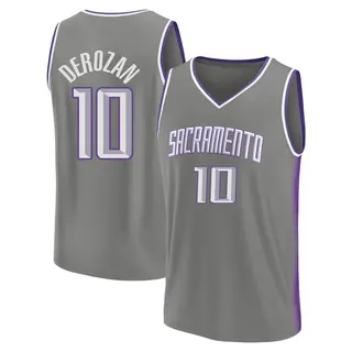 Men's DeMar DeRozan Sacramento Kings Gray 2022/23 City Edition Jersey - Fast Break