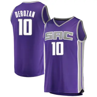 Men's DeMar DeRozan Sacramento Kings Purple Jersey - Icon Edition - Fast Break