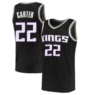 Men's Devin Carter Sacramento Kings Black Jersey - Statement Edition - Swingman