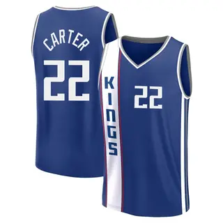 Men's Devin Carter Sacramento Kings Blue 2023/24 City Edition Jersey - Fast Break