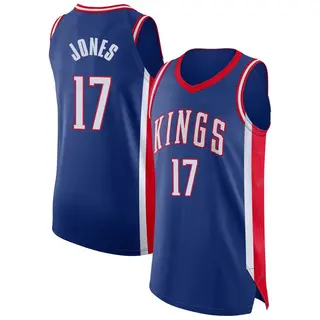 Men's Isaac Jones Sacramento Kings Blue 2024/25 City Edition Jersey - Authentic