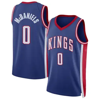 Men's Jalen McDaniels Sacramento Kings Blue 2024/25 City Edition Jersey - Swingman