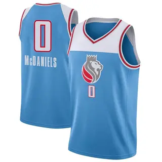 Men's Jalen McDaniels Sacramento Kings Blue Jersey - City Edition - Swingman