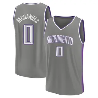 Men's Jalen McDaniels Sacramento Kings Gray 2022/23 City Edition Jersey - Fast Break