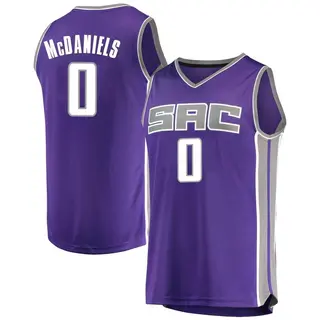 Men's Jalen McDaniels Sacramento Kings Purple Jersey - Icon Edition - Fast Break