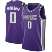 Men's Jalen McDaniels Sacramento Kings Purple Jersey - Icon Edition - Swingman