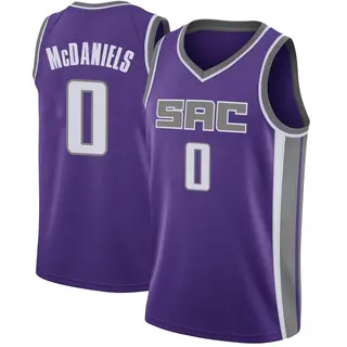 Men's Jalen McDaniels Sacramento Kings Purple Jersey - Icon Edition - Swingman