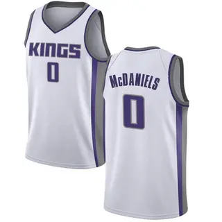 Men's Jalen McDaniels Sacramento Kings White Jersey - Association Edition - Swingman