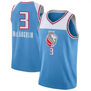 Men's Jordan McLaughlin Sacramento Kings Blue Jersey - City Edition - Swingman