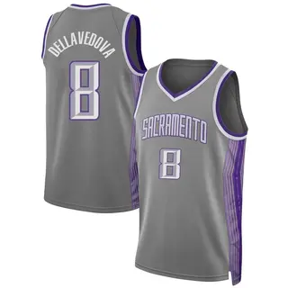 Men's Matthew Dellavedova Sacramento Kings Anthracite 2022/23 City Edition Jersey - Swingman