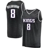 Men's Matthew Dellavedova Sacramento Kings Black Jersey - Statement Edition - Fast Break