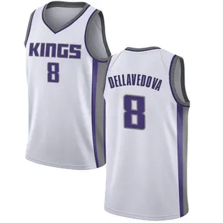 Men's Matthew Dellavedova Sacramento Kings White Jersey - Association Edition - Swingman