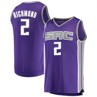 Men's Mitch Richmond Sacramento Kings Purple Jersey - Icon Edition - Fast Break