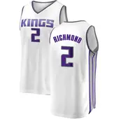 Men's Mitch Richmond Sacramento Kings White Jersey - Association Edition - Fast Break