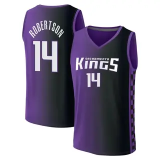 Men's Oscar Robertson Sacramento Kings Purple Statement Edition 2022/23 Jersey - Fast Break