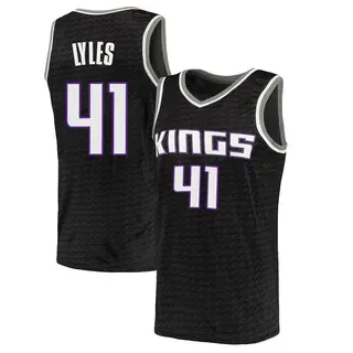 Men's Trey Lyles Sacramento Kings Black Jersey - Statement Edition - Swingman