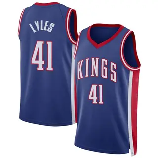 Men's Trey Lyles Sacramento Kings Blue 2024/25 City Edition Jersey - Swingman