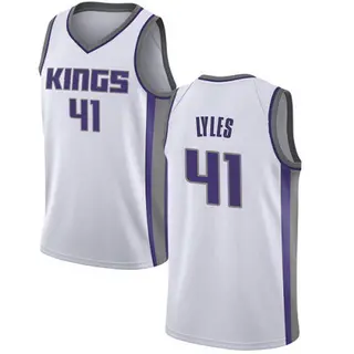 Men's Trey Lyles Sacramento Kings White Jersey - Association Edition - Swingman