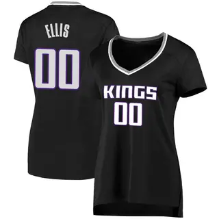 Women's Boogie Ellis Sacramento Kings Black Jersey - Statement Edition - Fast Break