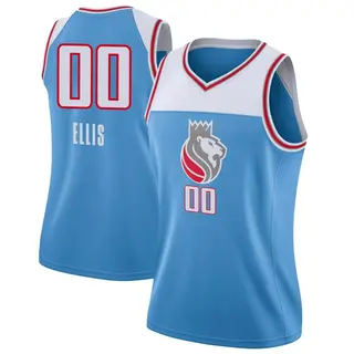 Women's Boogie Ellis Sacramento Kings Blue Jersey - City Edition - Swingman