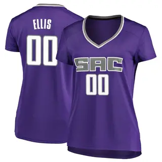 Women's Boogie Ellis Sacramento Kings Purple Jersey - Icon Edition - Fast Break