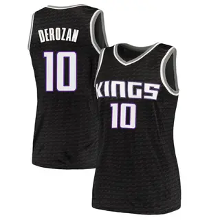 Women's DeMar DeRozan Sacramento Kings Black Jersey - Statement Edition - Swingman