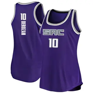 Women's DeMar DeRozan Sacramento Kings Purple Tank Jersey - Icon Edition - Fast Break