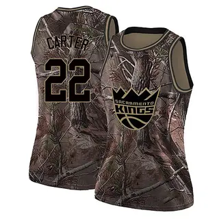 Women's Devin Carter Sacramento Kings Camo Realtree Collection Jersey - Swingman