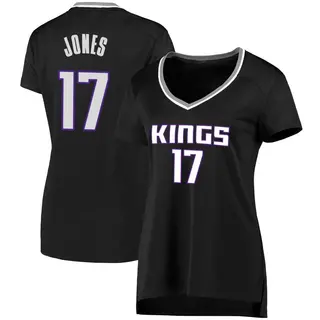 Women's Isaac Jones Sacramento Kings Black Jersey - Statement Edition - Fast Break