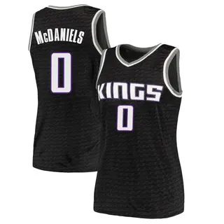 Women's Jalen McDaniels Sacramento Kings Black Jersey - Statement Edition - Swingman