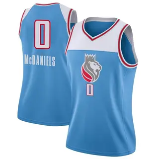 Women's Jalen McDaniels Sacramento Kings Blue Jersey - City Edition - Swingman