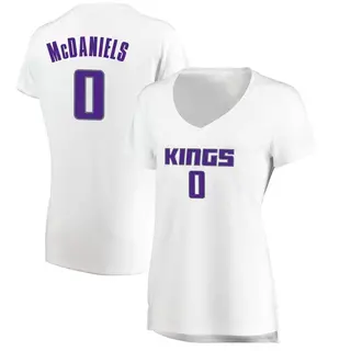 Women's Jalen McDaniels Sacramento Kings White Jersey - Association Edition - Fast Break