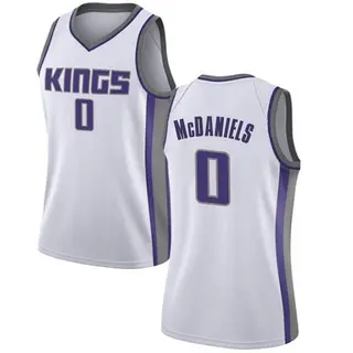 Women's Jalen McDaniels Sacramento Kings White Jersey - Association Edition - Swingman