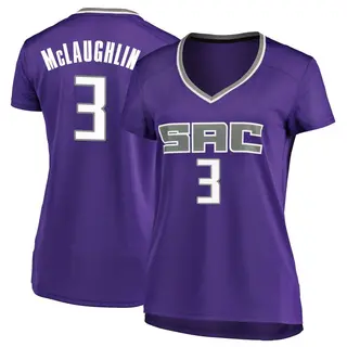 Women's Jordan McLaughlin Sacramento Kings Purple Jersey - Icon Edition - Fast Break