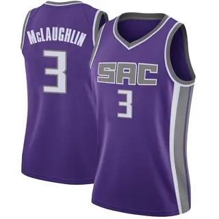 Women's Jordan McLaughlin Sacramento Kings Purple Jersey - Icon Edition - Swingman