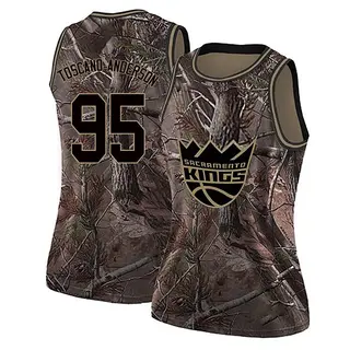 Women's Juan Toscano-Anderson Sacramento Kings Camo Realtree Collection Jersey - Swingman