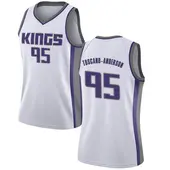 Women's Juan Toscano-Anderson Sacramento Kings White Jersey - Association Edition - Swingman