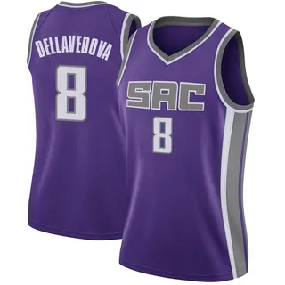 Women's Matthew Dellavedova Sacramento Kings Purple Jersey - Icon Edition - Swingman