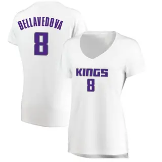 Women's Matthew Dellavedova Sacramento Kings White Jersey - Association Edition - Fast Break