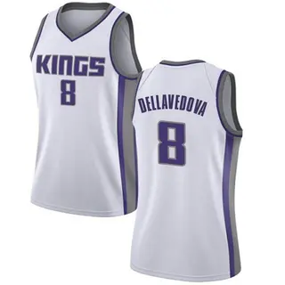 Women's Matthew Dellavedova Sacramento Kings White Jersey - Association Edition - Swingman