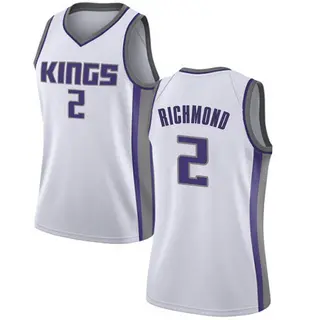 Women's Mitch Richmond Sacramento Kings White Jersey - Association Edition - Swingman