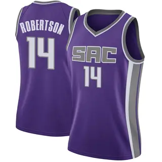 Women's Oscar Robertson Sacramento Kings Purple Jersey - Icon Edition - Swingman