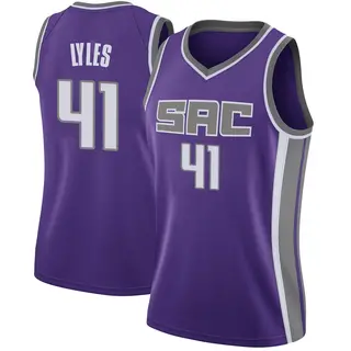 Women's Trey Lyles Sacramento Kings Purple Jersey - Icon Edition - Swingman