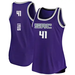 Women's Trey Lyles Sacramento Kings Purple Tank Jersey - Icon Edition - Fast Break