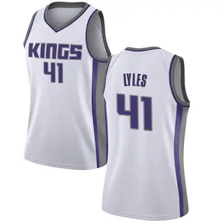 Women's Trey Lyles Sacramento Kings White Jersey - Association Edition - Swingman